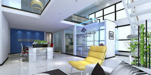 漂浮的建筑-萬科大廈，萬堡防水公司辦公室裝修！